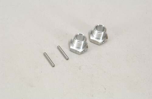 Hex Hubs 17mm Silver (2pcs)