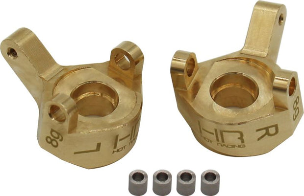 Brass Front Steering Knuckle SCX24