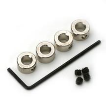 1/16" Plated brass Dura collars