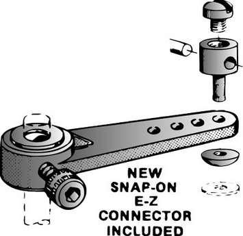 1 1/4" Nylon Steering Arm Assembly