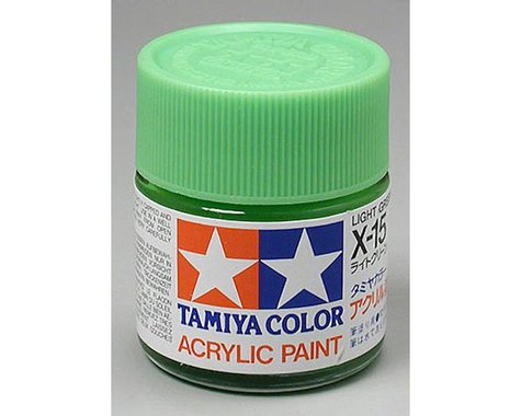 X-15 Light Green Gloss Finish Paint (23ml)