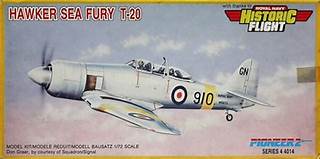 Hawker Sea Fury T-20 - 1/72 scale