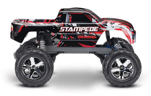 Stampede 4x4 VXL W/Out Batt & Charger Red